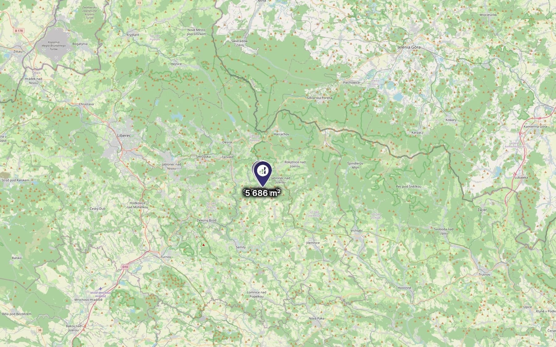 Predaj pozemku 1.840 m², Vysoké nad Jizerou, Liberecký kraj Predaj pozemku 1.840 m², Vysoké nad Jizerou, Liberecký kraj