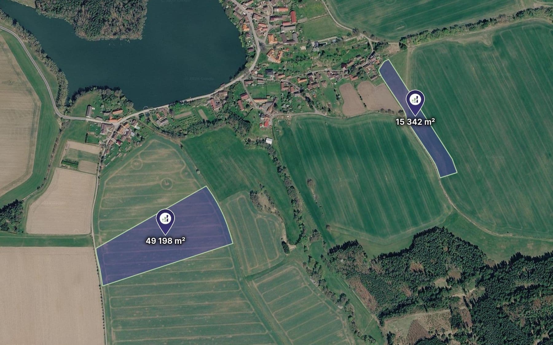 Predaj pozemku 64.540 m², Borovany, Jihočeský kraj Predaj pozemku 64.540 m², Borovany, Jihočeský kraj