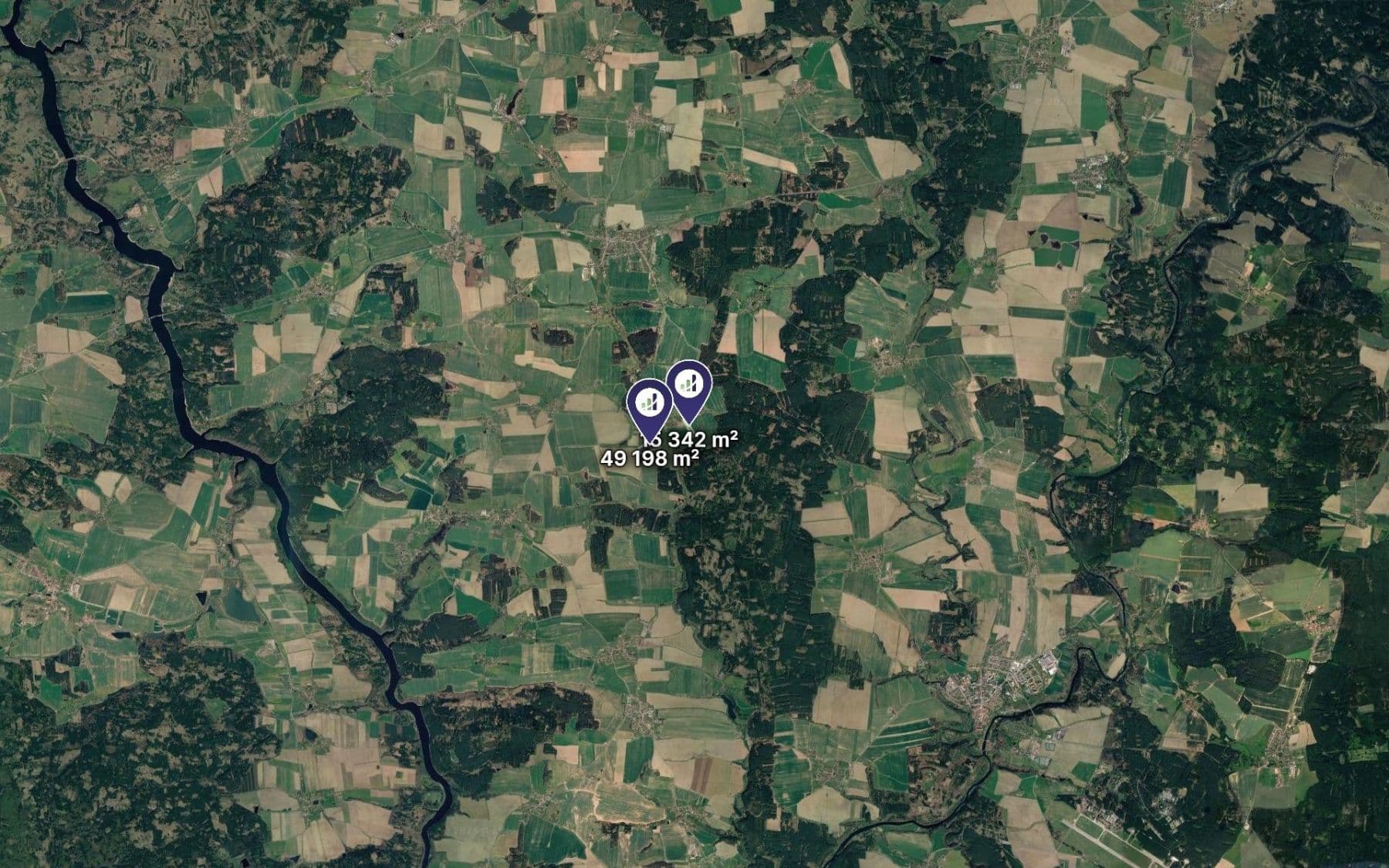 Predaj pozemku 64.540 m², Borovany, Jihočeský kraj Predaj pozemku 64.540 m², Borovany, Jihočeský kraj