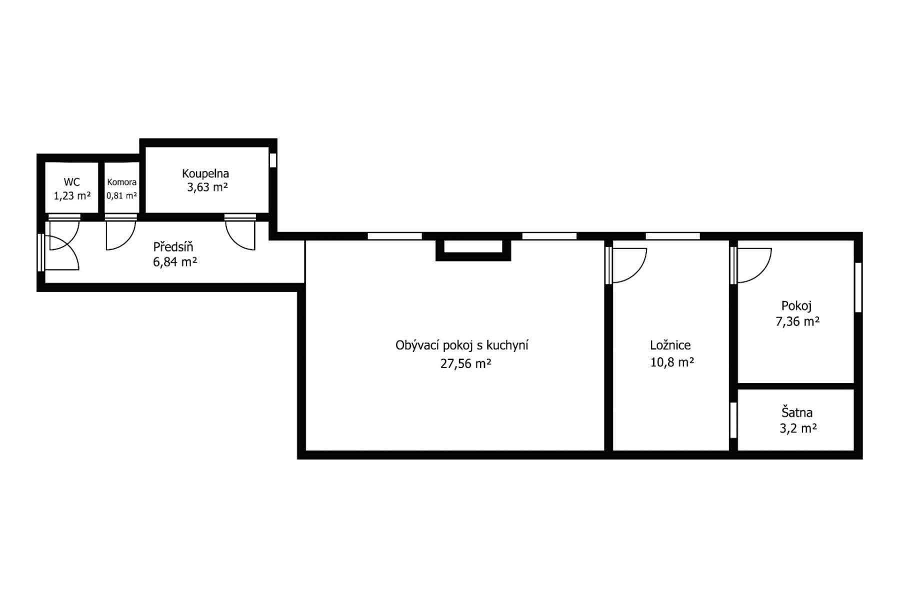 Predaj bytu 3-izbový 61 m², Paní Zdislavy, Česká Lípa, Liberecký kraj Predaj bytu 3-izbový 61 m², Paní Zdislavy, Česká Lípa, Liberecký kraj