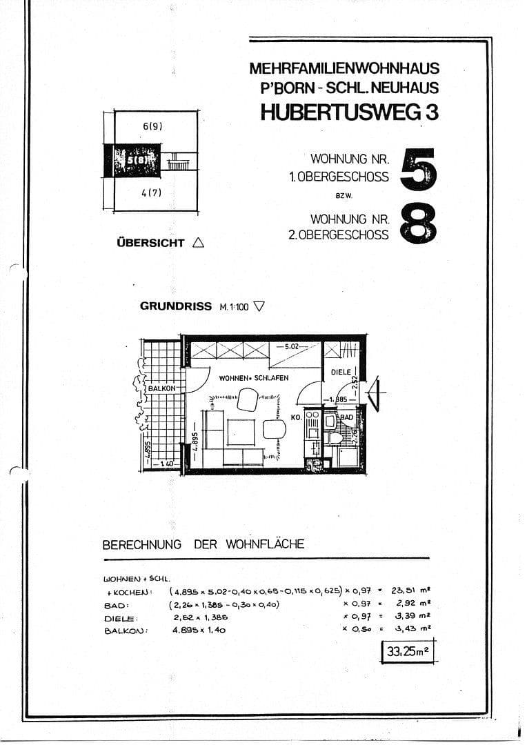 Prenájom bytu 1-izbový 34 m², Paderborn, Severné Porýnie - Westfálsko Prenájom bytu 1-izbový 34 m², Paderborn, Severné Porýnie - Westfálsko