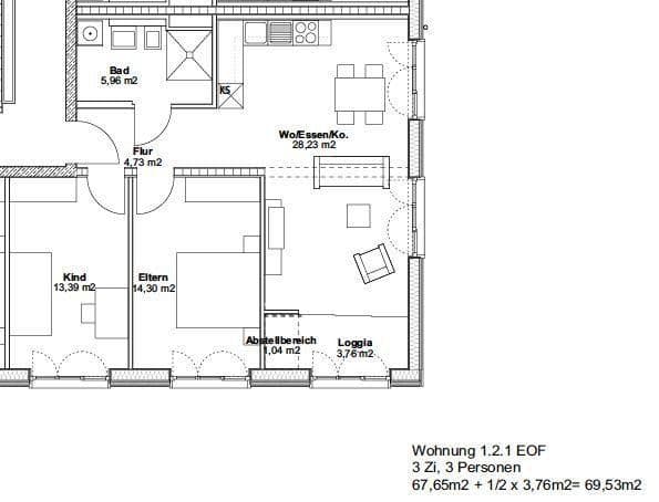 Prenájom bytu 3-izbový 69 m², Norbert-Glanzberg-Straße 2, Würzburg, Bavorsko Prenájom bytu 3-izbový 69 m², Norbert-Glanzberg-Straße 2, Würzburg, Bavorsko