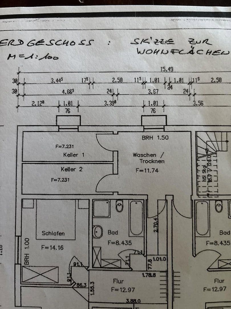 Prenájom bytu 2-izbový 60 m², Idstein, Hesensko Prenájom bytu 2-izbový 60 m², Idstein, Hesensko