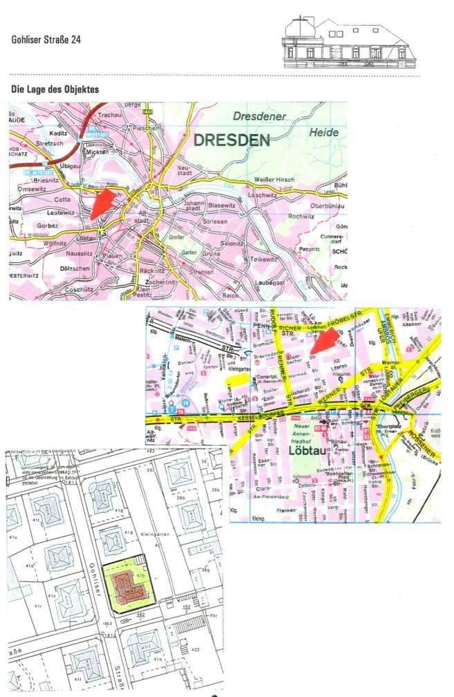 Predaj bytu 2-izbový 54 m², Gohliser Straße 24, 01159 Dresden, Dresden, Sasko Predaj bytu 2-izbový 54 m², Gohliser Straße 24, 01159 Dresden, Dresden, Sasko