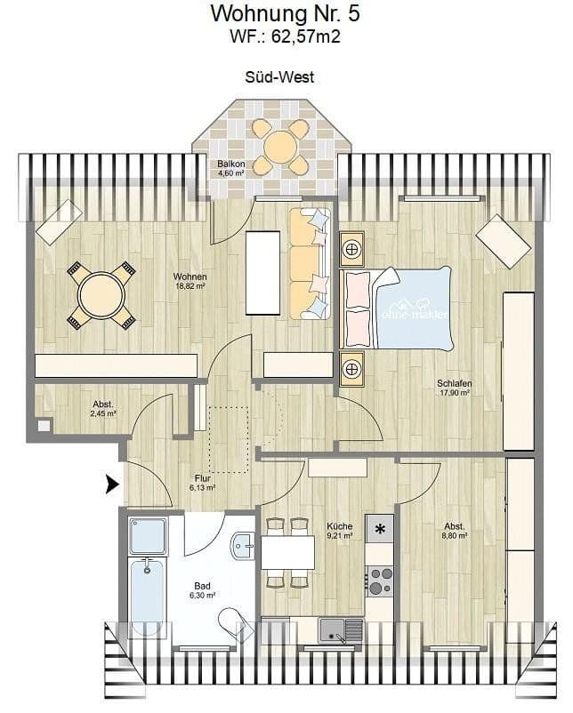 Predaj bytu 3-izbový 63 m², Diepholz, Dolné Sasko Predaj bytu 3-izbový 63 m², Diepholz, Dolné Sasko