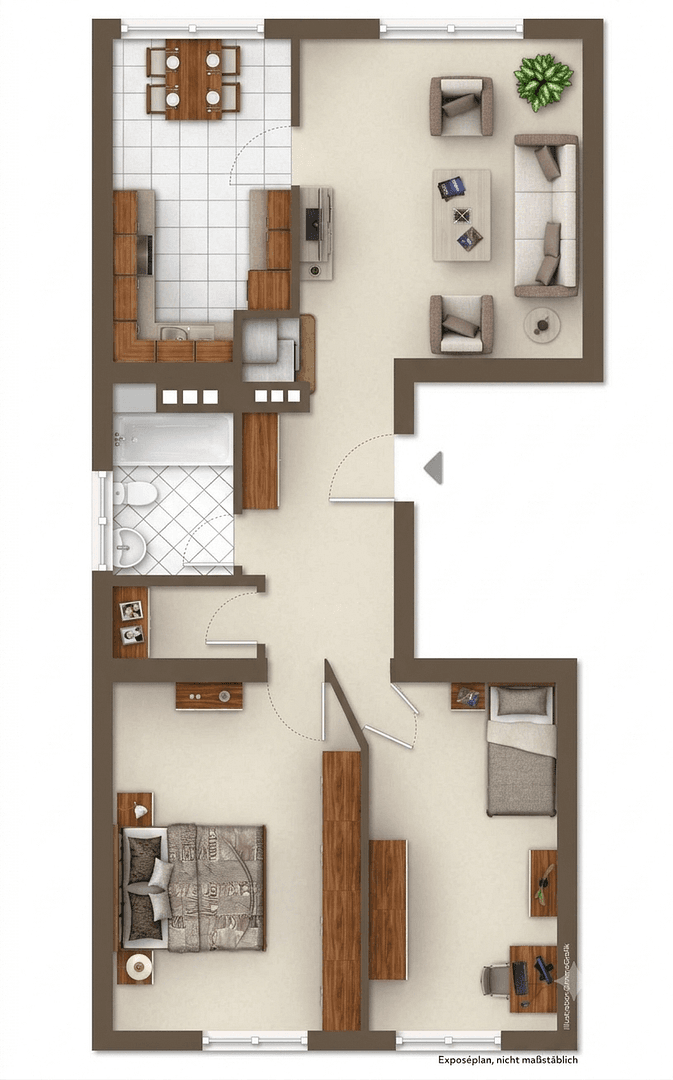 Predaj bytu 3-izbový 66 m², Duisburg, Severné Porýnie - Westfálsko Predaj bytu 3-izbový 66 m², Duisburg, Severné Porýnie - Westfálsko