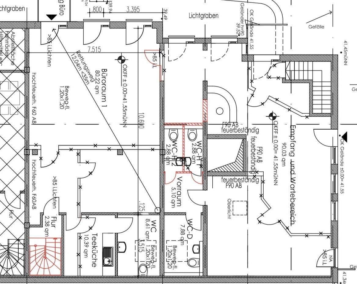 Prenájom kancelárie 400 m², Harffstr 109b, Düsseldorf, Severné Porýnie - Westfálsko Prenájom kancelárie 400 m², Harffstr 109b, Düsseldorf, Severné Porýnie - Westfálsko