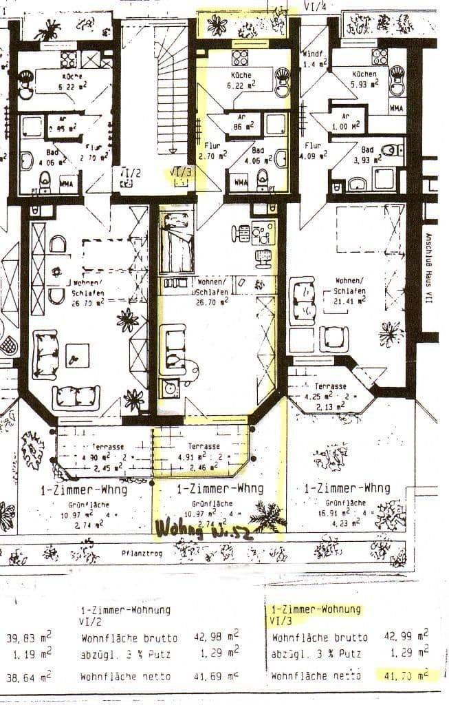 Prenájom bytu 1-izbový 42 m², Erlangen, Bavorsko Prenájom bytu 1-izbový 42 m², Erlangen, Bavorsko