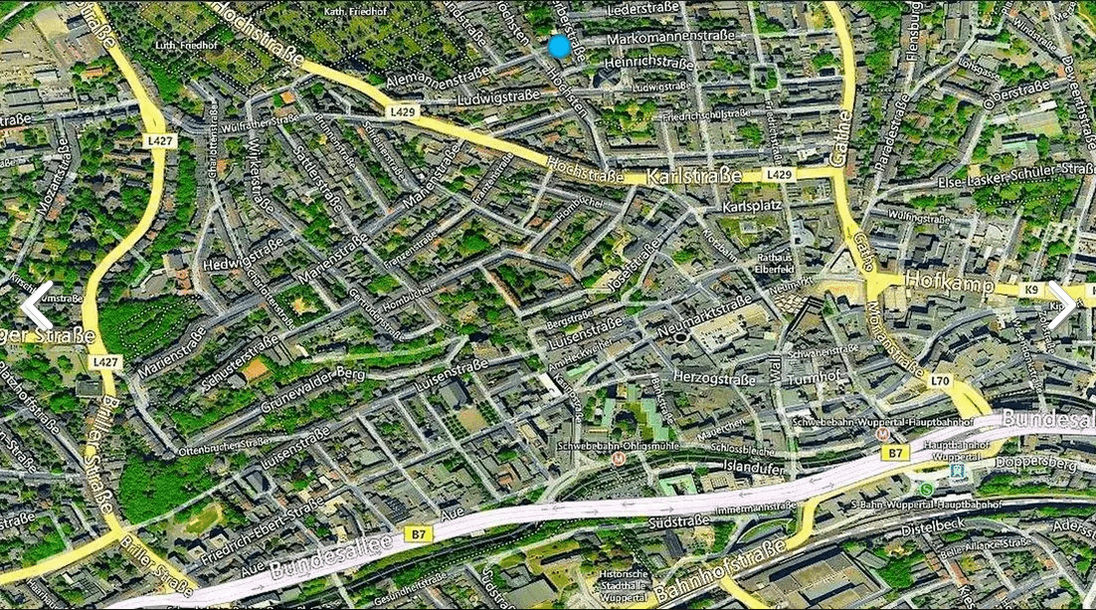 Prenájom bytu 1-izbový 35 m², Wuppertal, Severné Porýnie - Westfálsko Prenájom bytu 1-izbový 35 m², Wuppertal, Severné Porýnie - Westfálsko