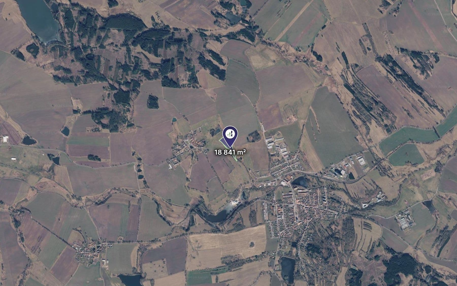 Predaj pozemku 1.570 m², Batelov, Kraj Vysočina Predaj pozemku 1.570 m², Batelov, Kraj Vysočina