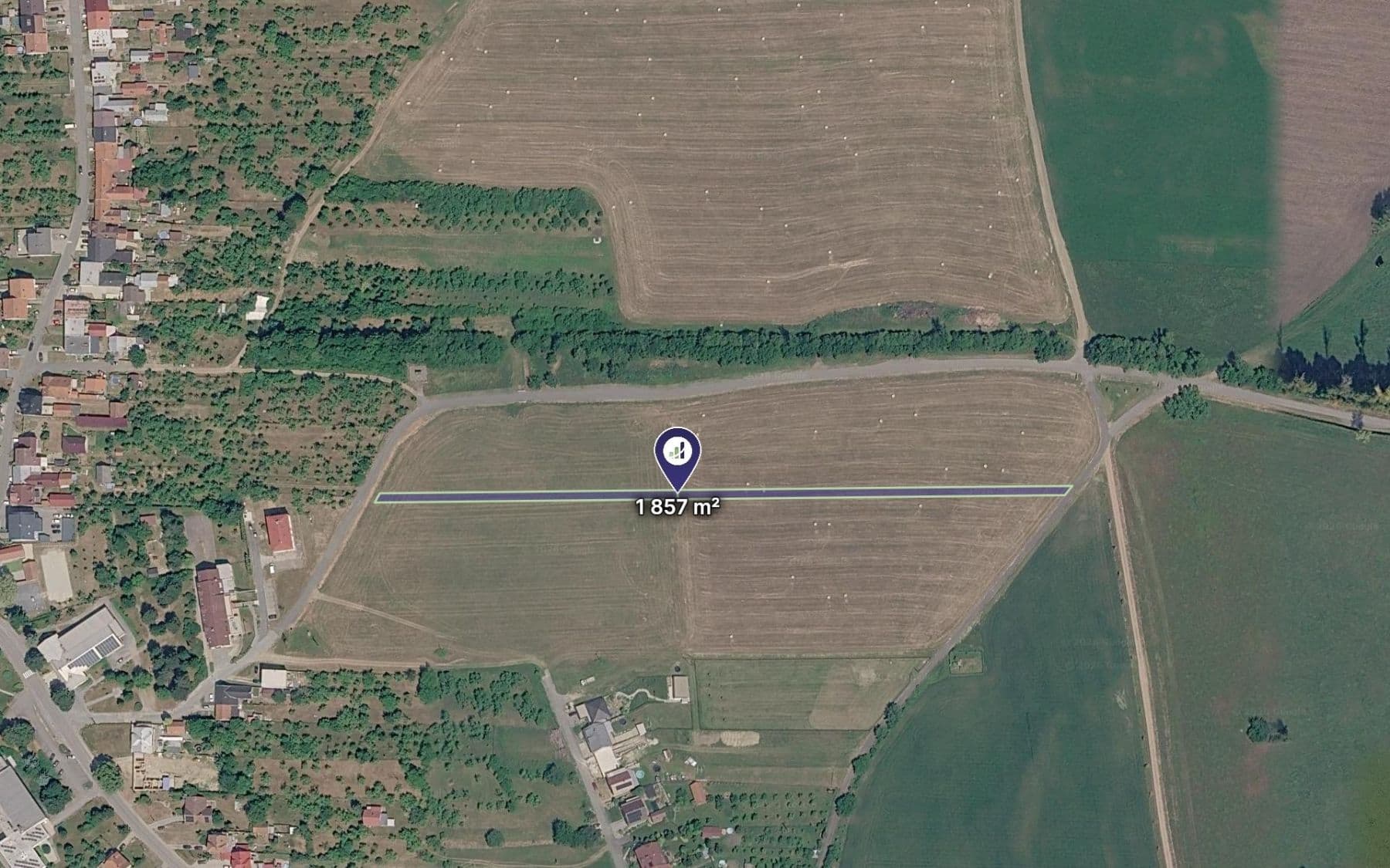 Predaj pozemku 1.857 m², Korytná, Zlínský kraj Predaj pozemku 1.857 m², Korytná, Zlínský kraj