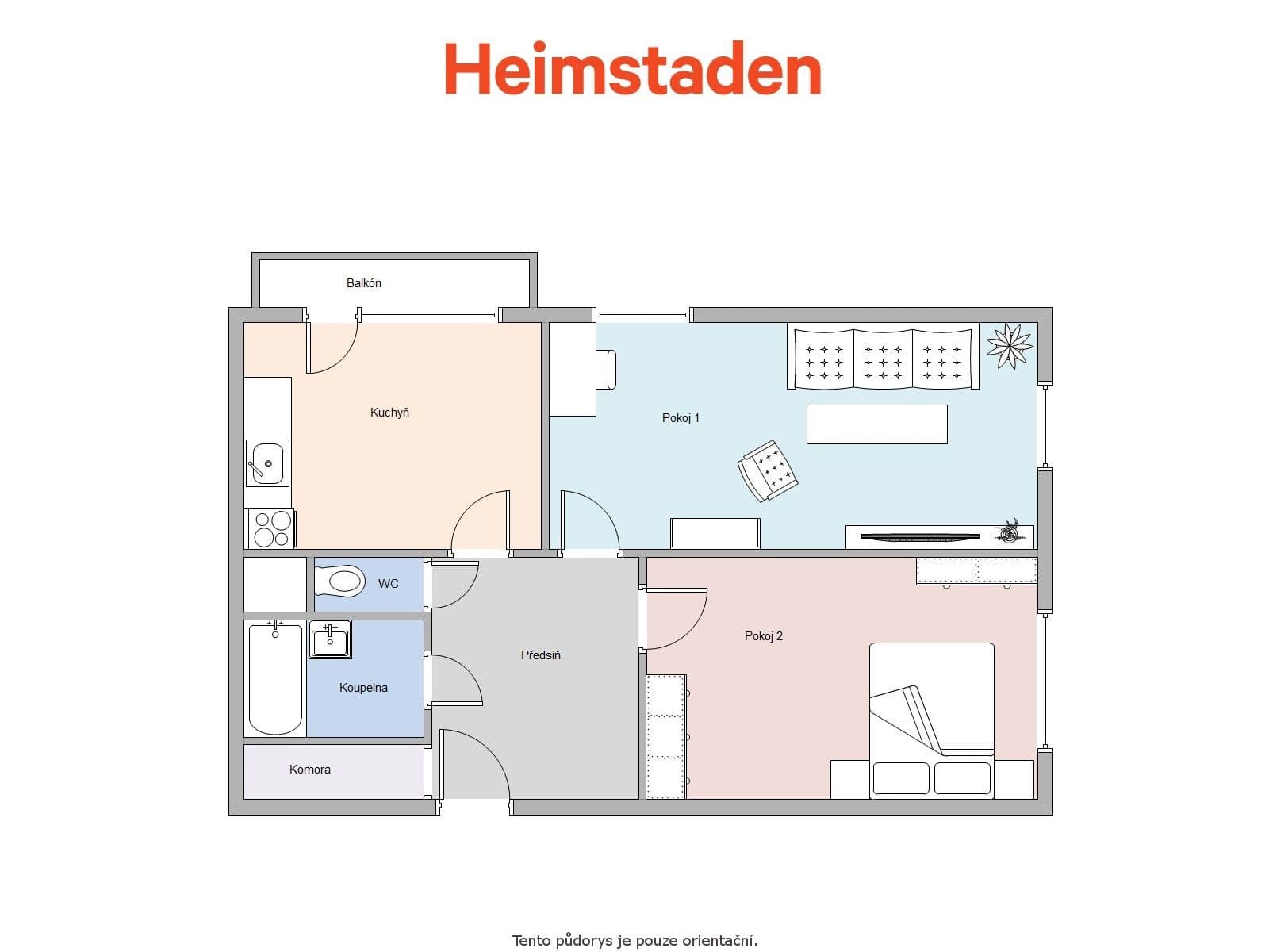 Prenájom bytu 2-izbový 60 m², Masarykova třída, Orlová, Moravskoslezský kraj Prenájom bytu 2-izbový 60 m², Masarykova třída, Orlová, Moravskoslezský kraj