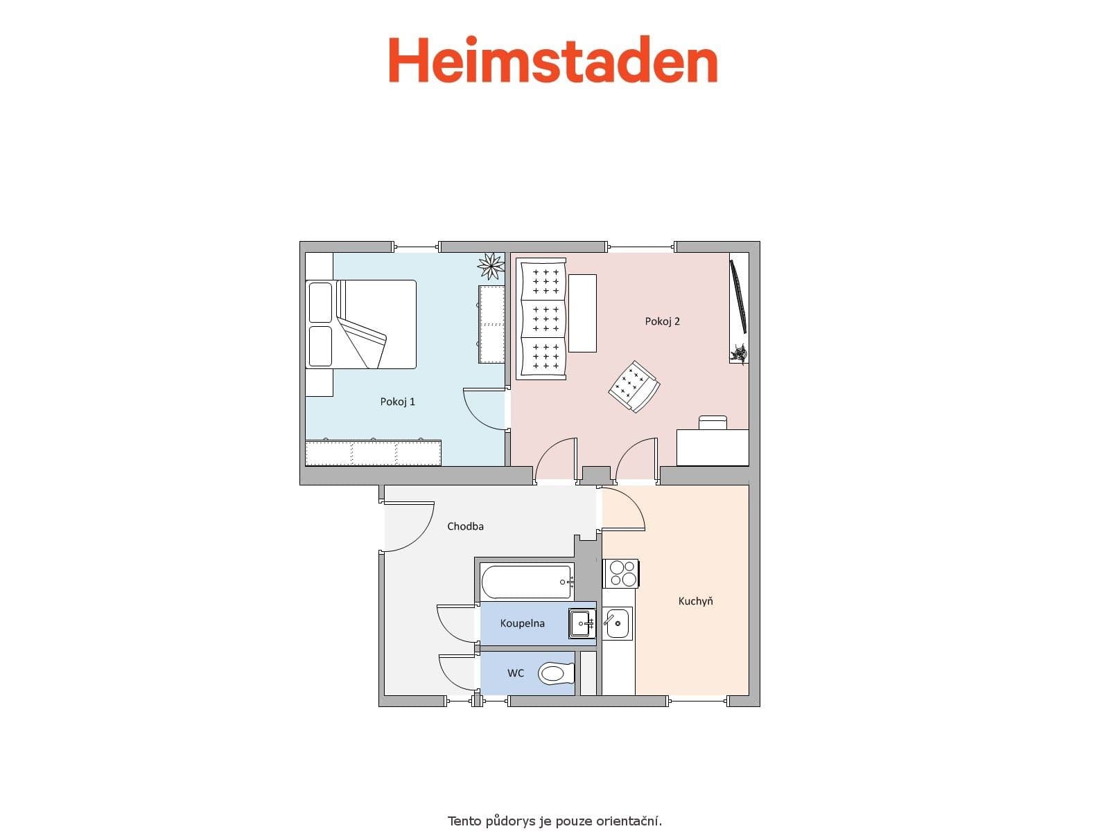 Prenájom bytu 2-izbový 55 m², U Stromovky, Havířov, Moravskoslezský kraj Prenájom bytu 2-izbový 55 m², U Stromovky, Havířov, Moravskoslezský kraj