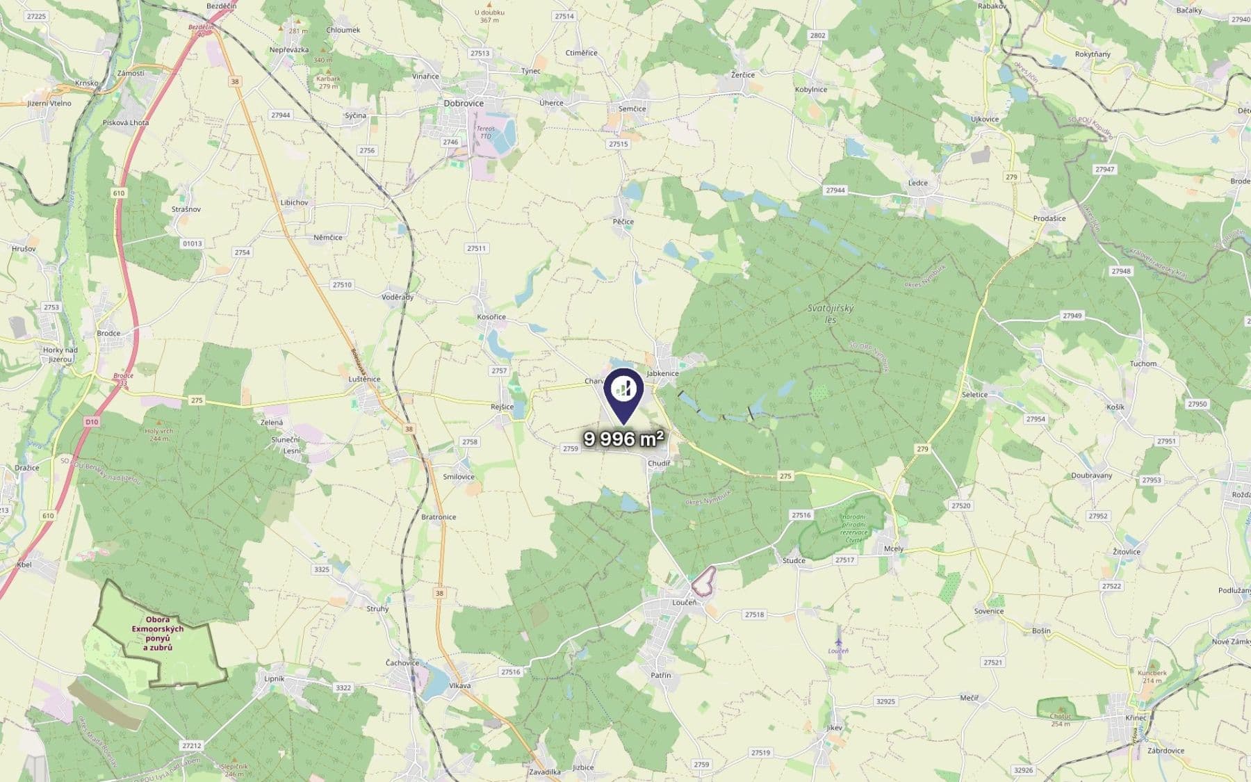 Predaj pozemku 500 m², Charvatce, Středočeský kraj Predaj pozemku 500 m², Charvatce, Středočeský kraj