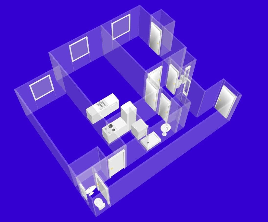 Prenájom bytu 3-izbový 66 m², Malešická, Praha, Praha Prenájom bytu 3-izbový 66 m², Malešická, Praha, Praha