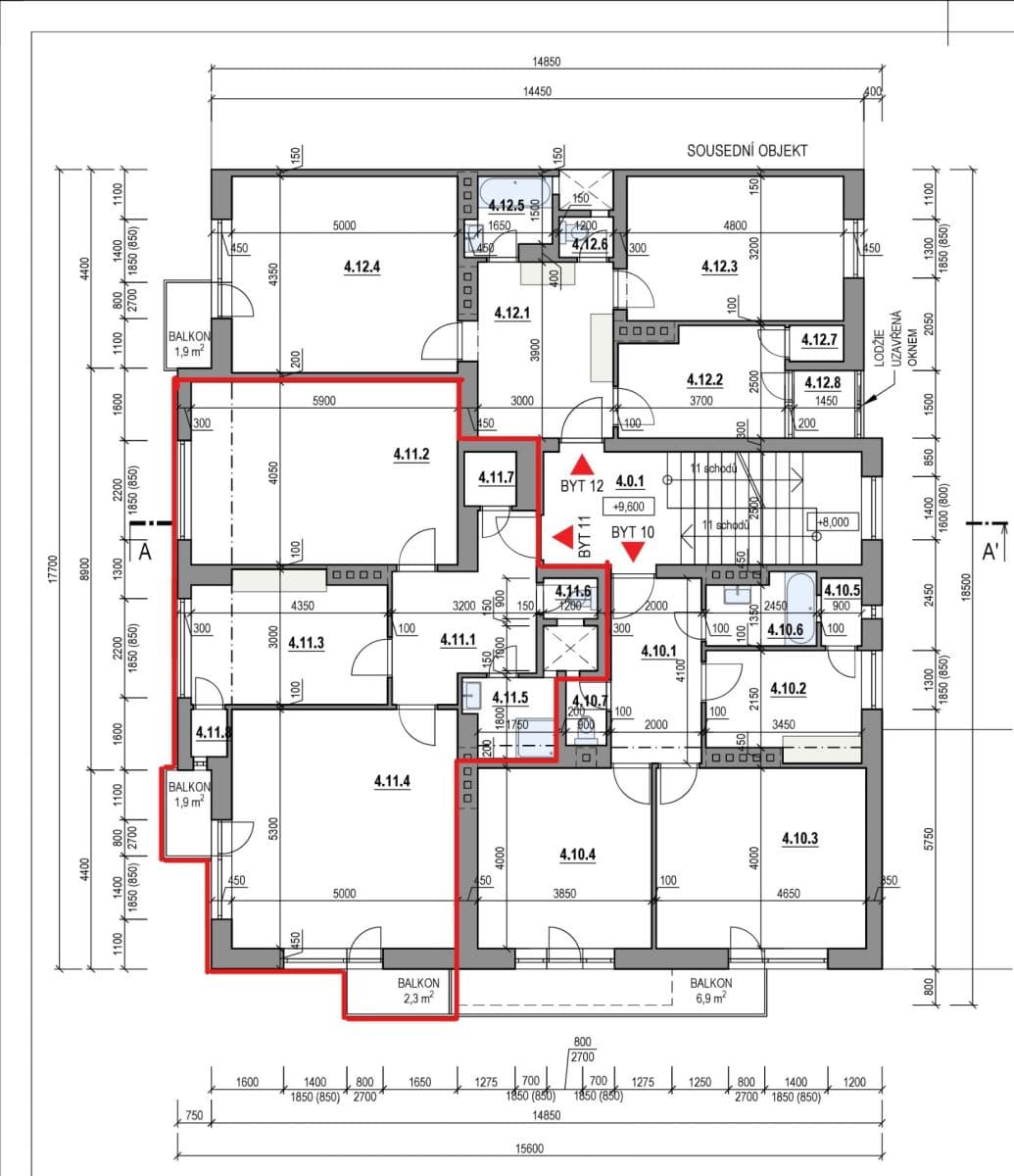 Predaj bytu 2-izbový 79 m², Purkyňova, Brno, Jihomoravský kraj Predaj bytu 2-izbový 79 m², Purkyňova, Brno, Jihomoravský kraj