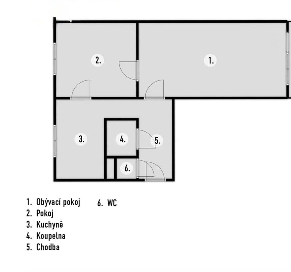 Predaj bytu 2-izbový 53 m², Osiková, Praha, Praha Predaj bytu 2-izbový 53 m², Osiková, Praha, Praha