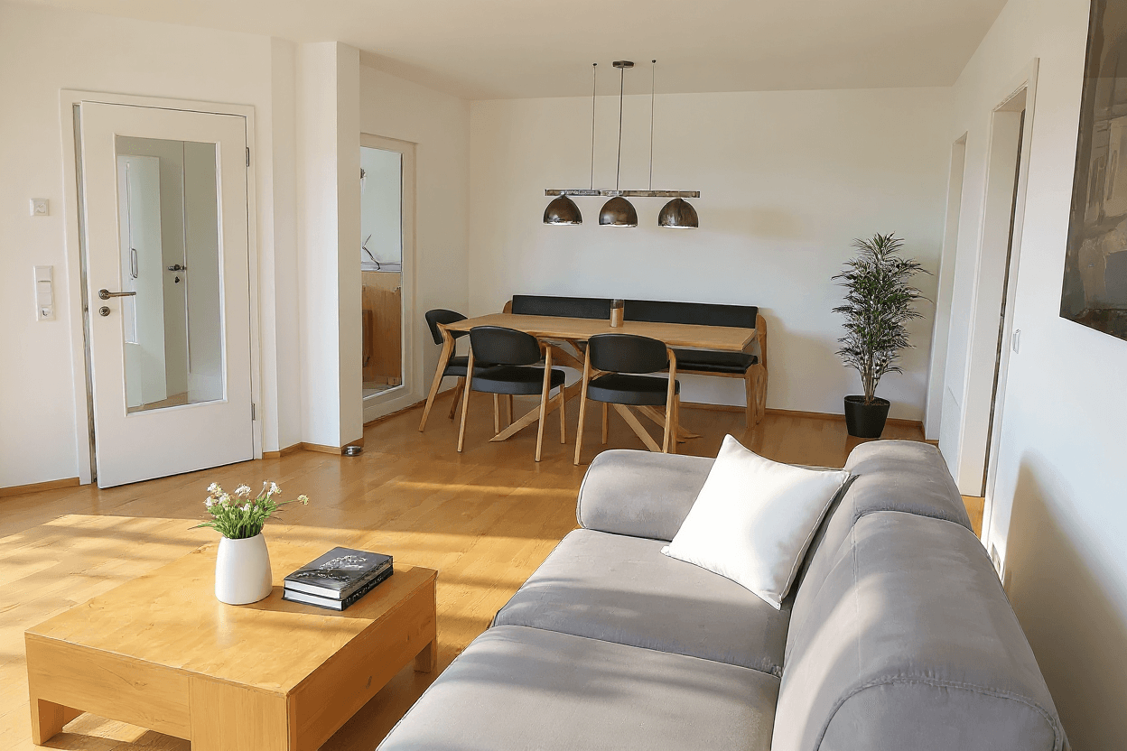 Prenájom bytu 4-izbový 104 m², Augsburg, Bavorsko Prenájom bytu 4-izbový 104 m², Augsburg, Bavorsko