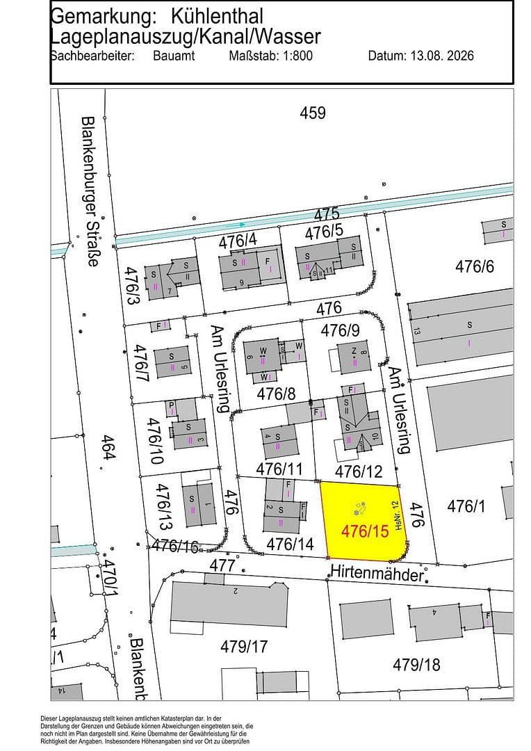 Predaj pozemku 606 m², Am Urlesring 12, Kühlenthal, Bavorsko Predaj pozemku 606 m², Am Urlesring 12, Kühlenthal, Bavorsko