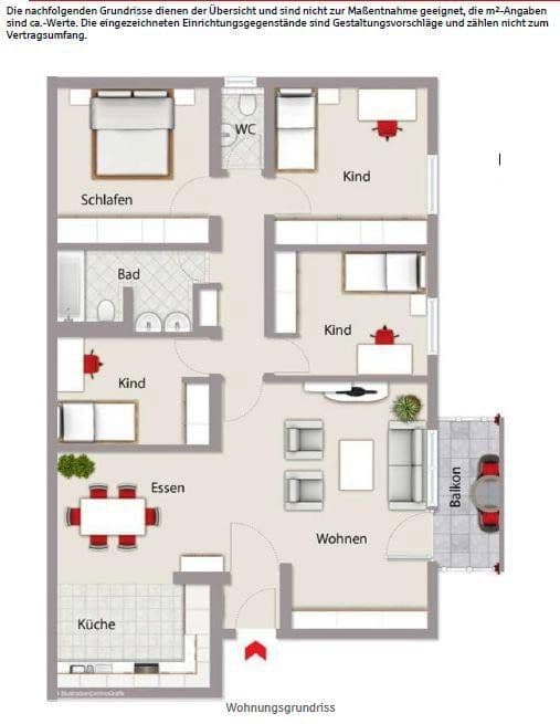 Prenájom bytu 5-izbový 112 m², Herzogenaurach, Bavorsko Prenájom bytu 5-izbový 112 m², Herzogenaurach, Bavorsko