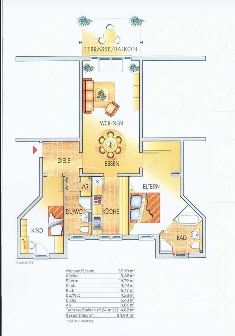 Predaj bytu 3-izbový 85 m², Mannheim, Bádensko-Wurttembersko Predaj bytu 3-izbový 85 m², Mannheim, Bádensko-Wurttembersko