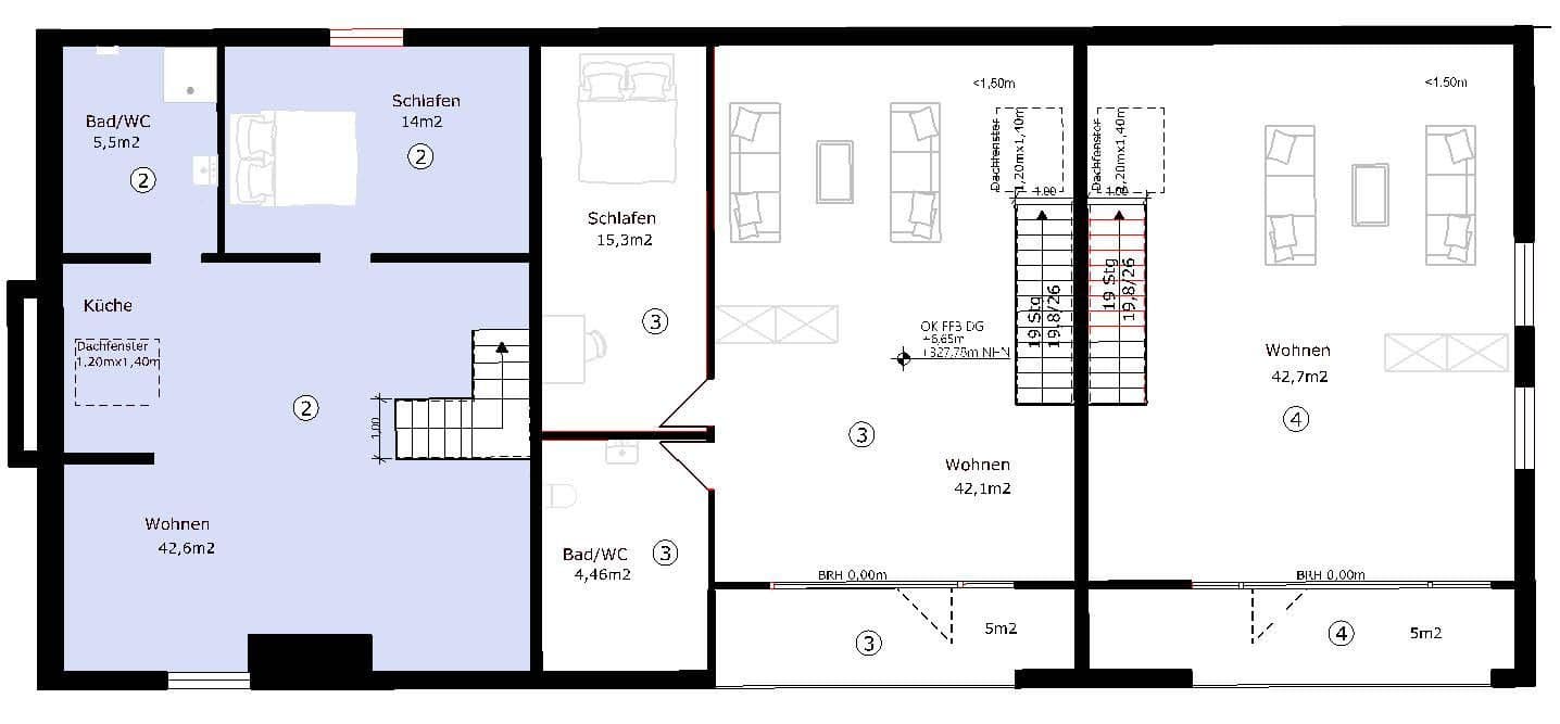 Predaj bytu 3-izbový 84 m², Königheim, Bádensko-Wurttembersko Predaj bytu 3-izbový 84 m², Königheim, Bádensko-Wurttembersko