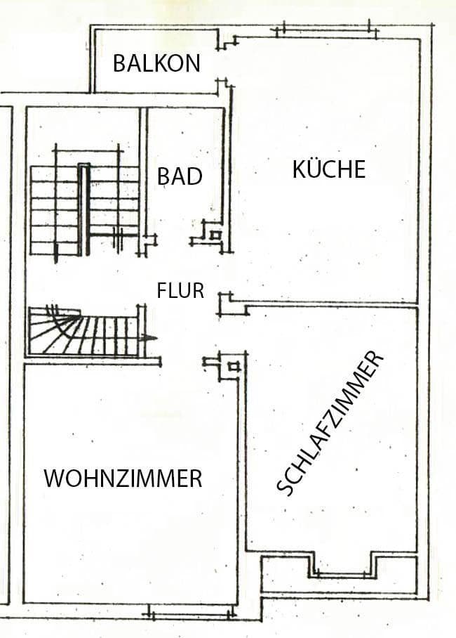 Prenájom bytu 2-izbový 59 m², Oberhausen, Severné Porýnie - Westfálsko Prenájom bytu 2-izbový 59 m², Oberhausen, Severné Porýnie - Westfálsko