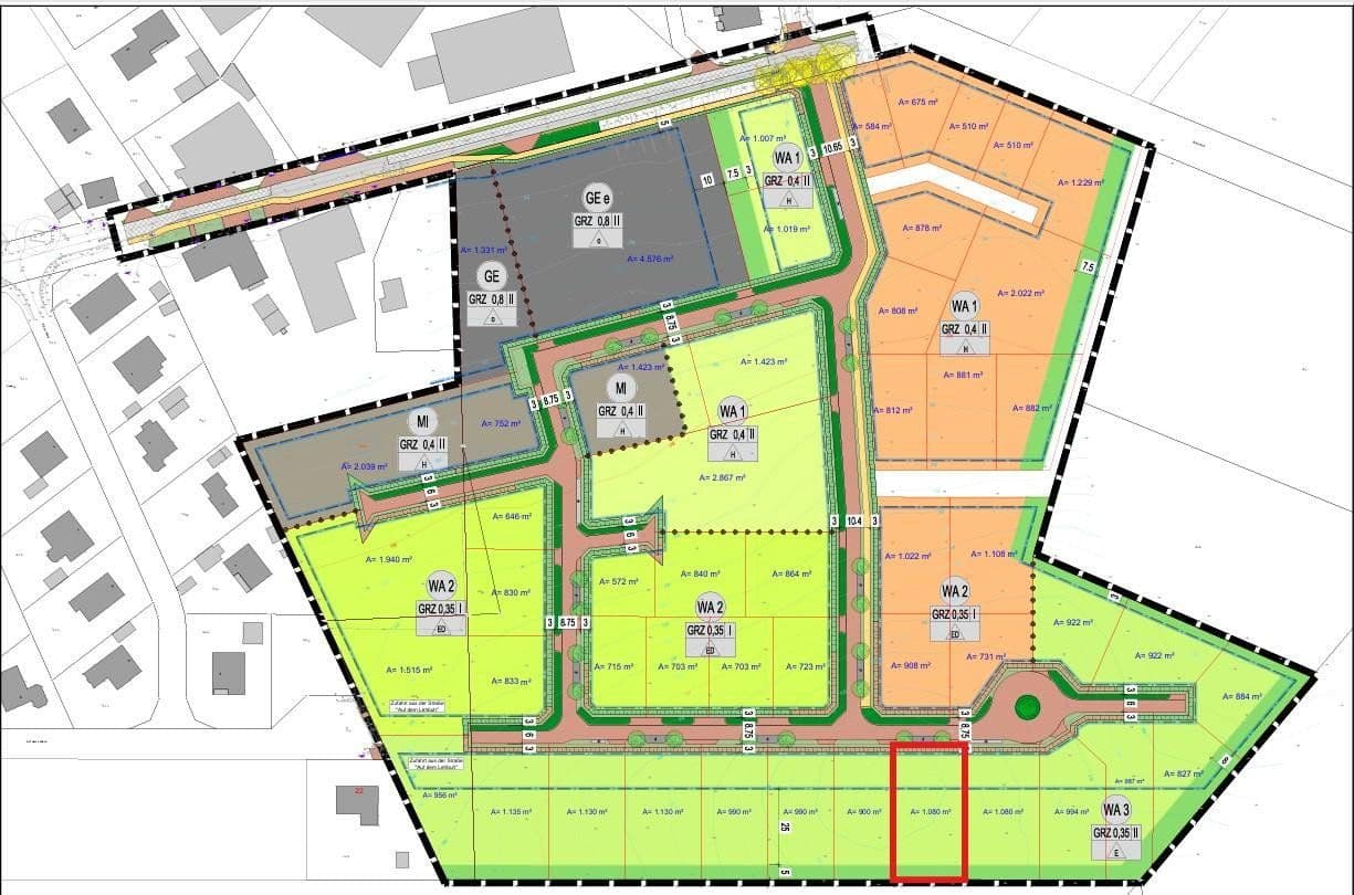 Predaj pozemku 1.080 m², Bispingen, Dolné Sasko Predaj pozemku 1.080 m², Bispingen, Dolné Sasko