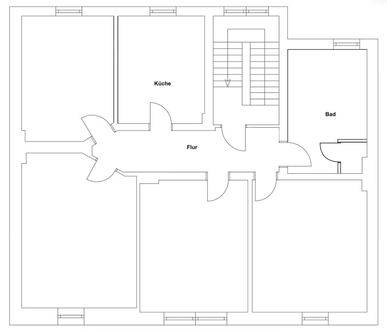 Prenájom bytu 4-izbový 125 m², Haßlinghauser Str. 47, Gevelsberg, Severné Porýnie - Westfálsko Prenájom bytu 4-izbový 125 m², Haßlinghauser Str. 47, Gevelsberg, Severné Porýnie - Westfálsko