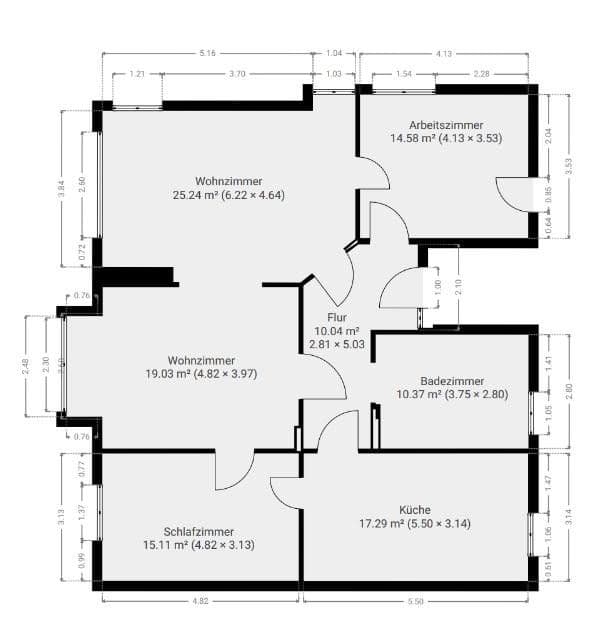 Prenájom bytu 4-izbový 120 m², Helmstedt, Dolné Sasko Prenájom bytu 4-izbový 120 m², Helmstedt, Dolné Sasko