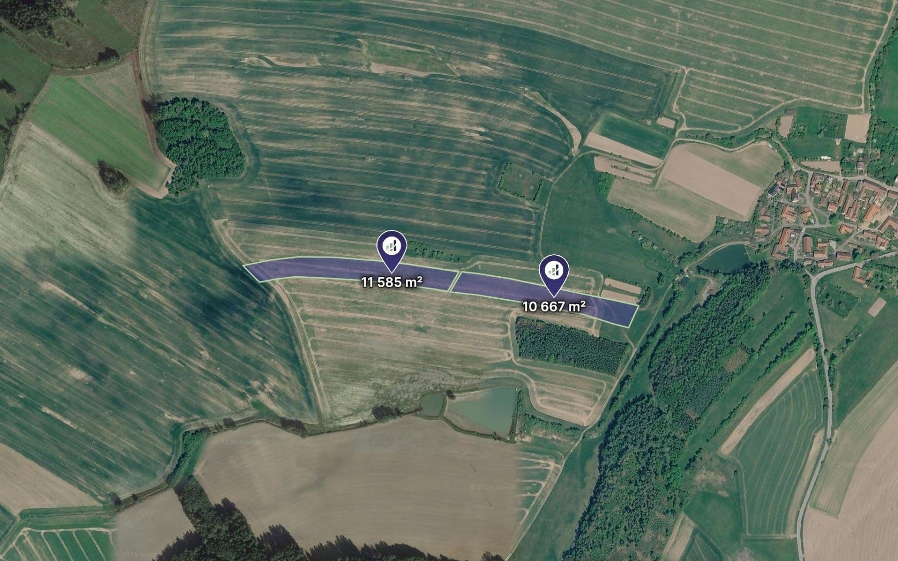 Predaj pozemku 22.252 m², Rozseč, Kraj Vysočina Predaj pozemku 22.252 m², Rozseč, Kraj Vysočina