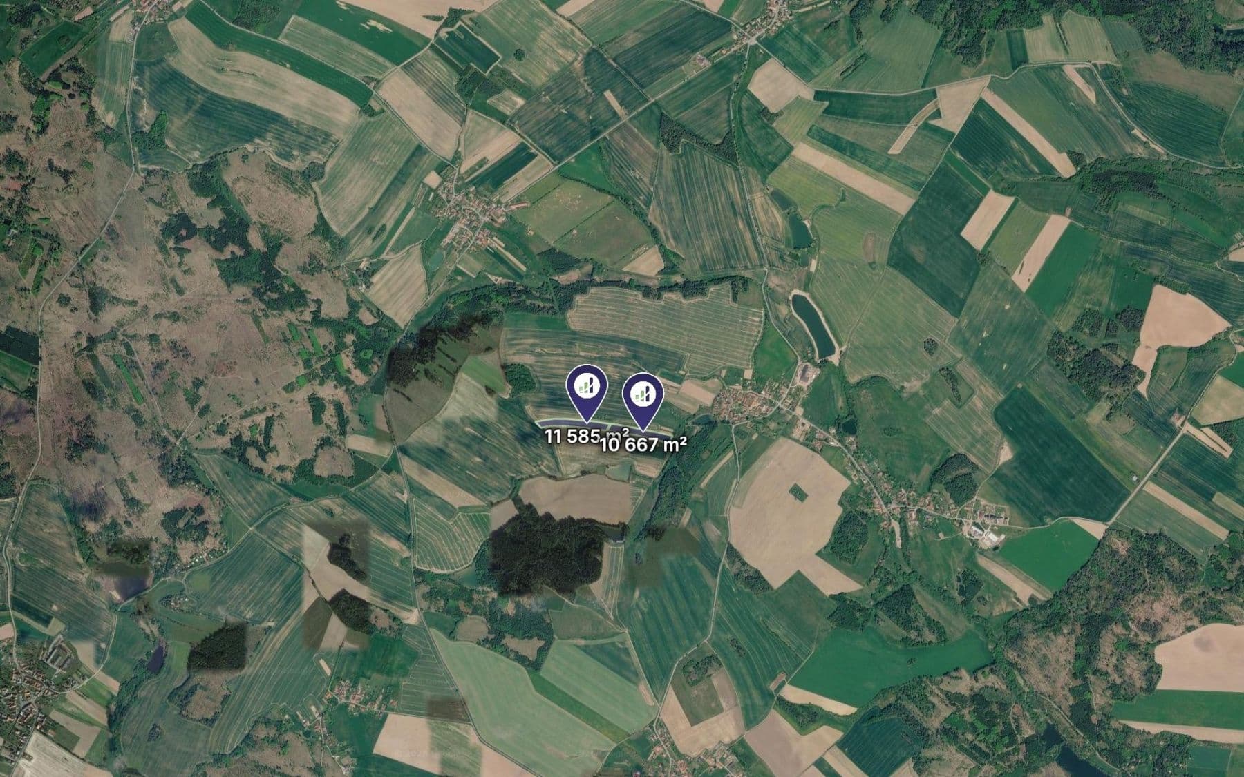 Predaj pozemku 22.252 m², Rozseč, Kraj Vysočina Predaj pozemku 22.252 m², Rozseč, Kraj Vysočina