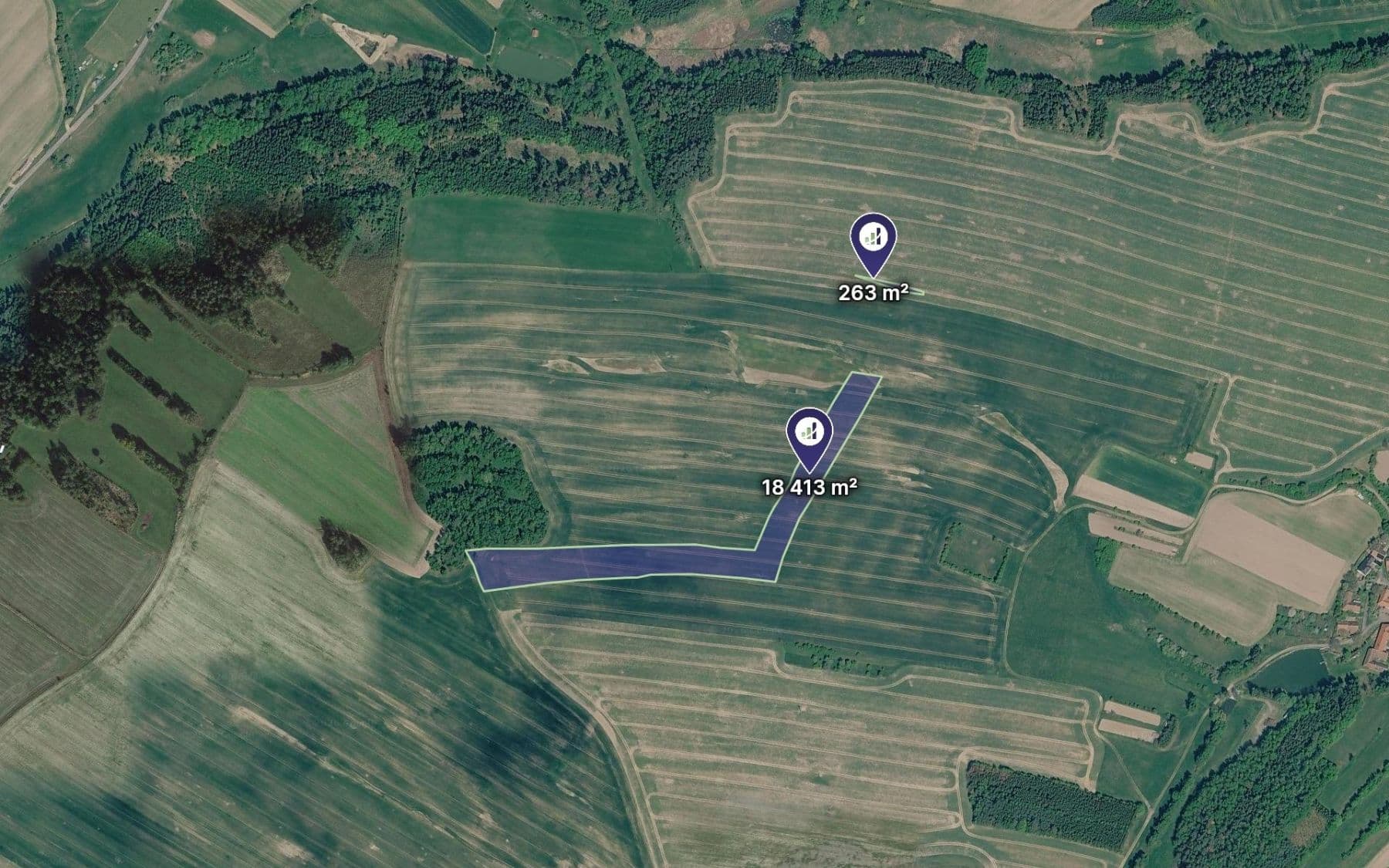 Predaj pozemku 18.676 m², Rozseč, Kraj Vysočina Predaj pozemku 18.676 m², Rozseč, Kraj Vysočina