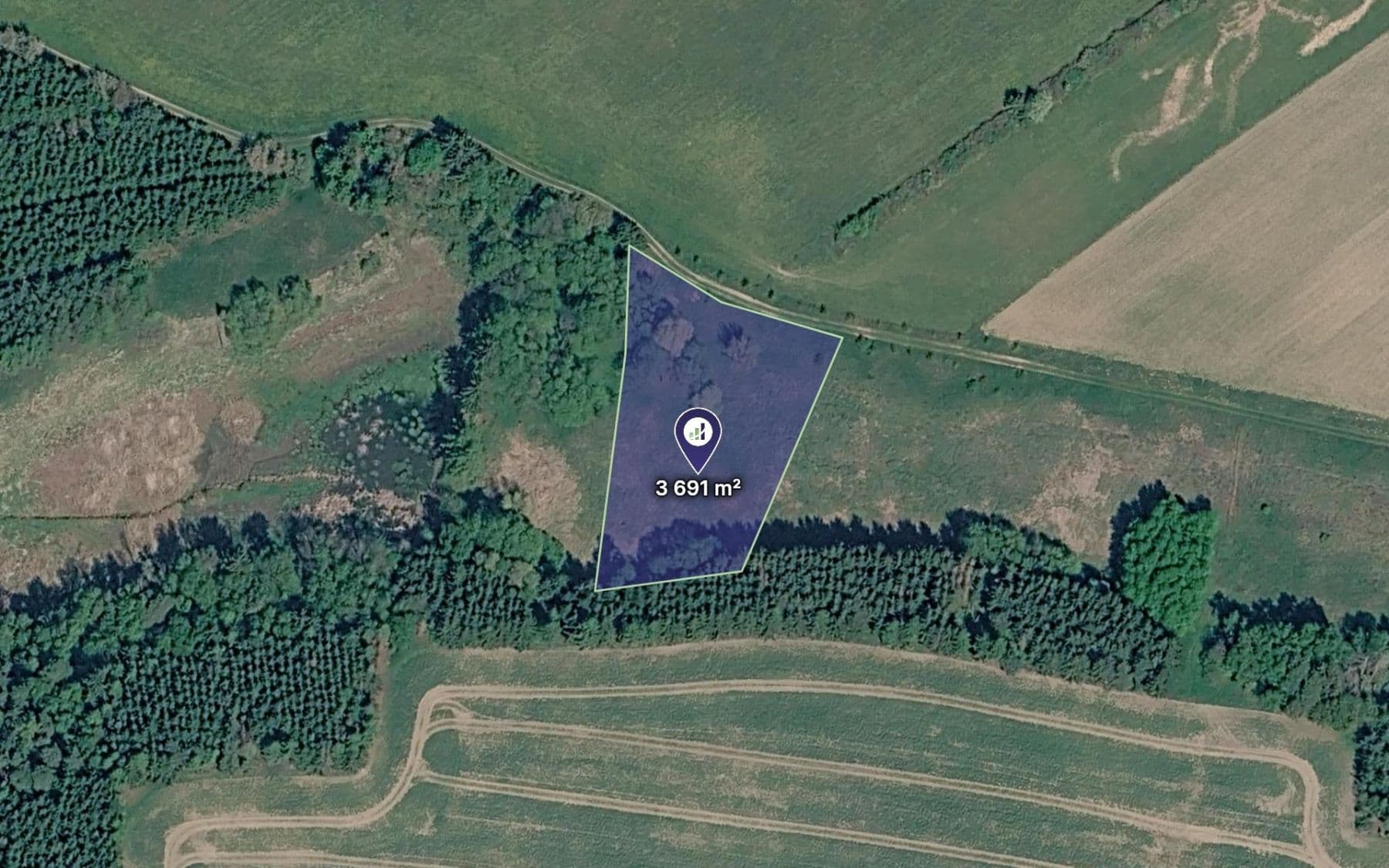 Predaj pozemku 3.691 m², Rozseč, Kraj Vysočina Predaj pozemku 3.691 m², Rozseč, Kraj Vysočina