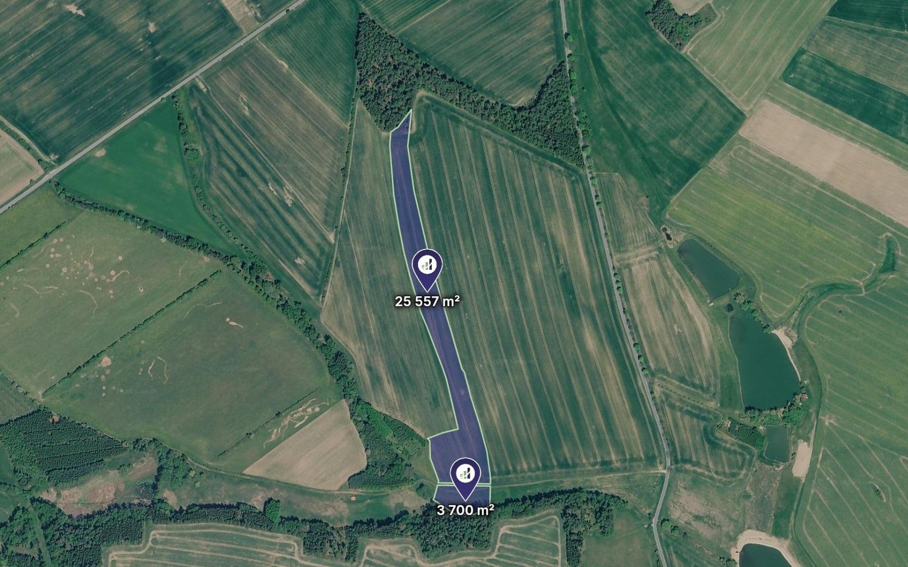 Predaj pozemku 29.257 m², Rozseč, Kraj Vysočina Predaj pozemku 29.257 m², Rozseč, Kraj Vysočina