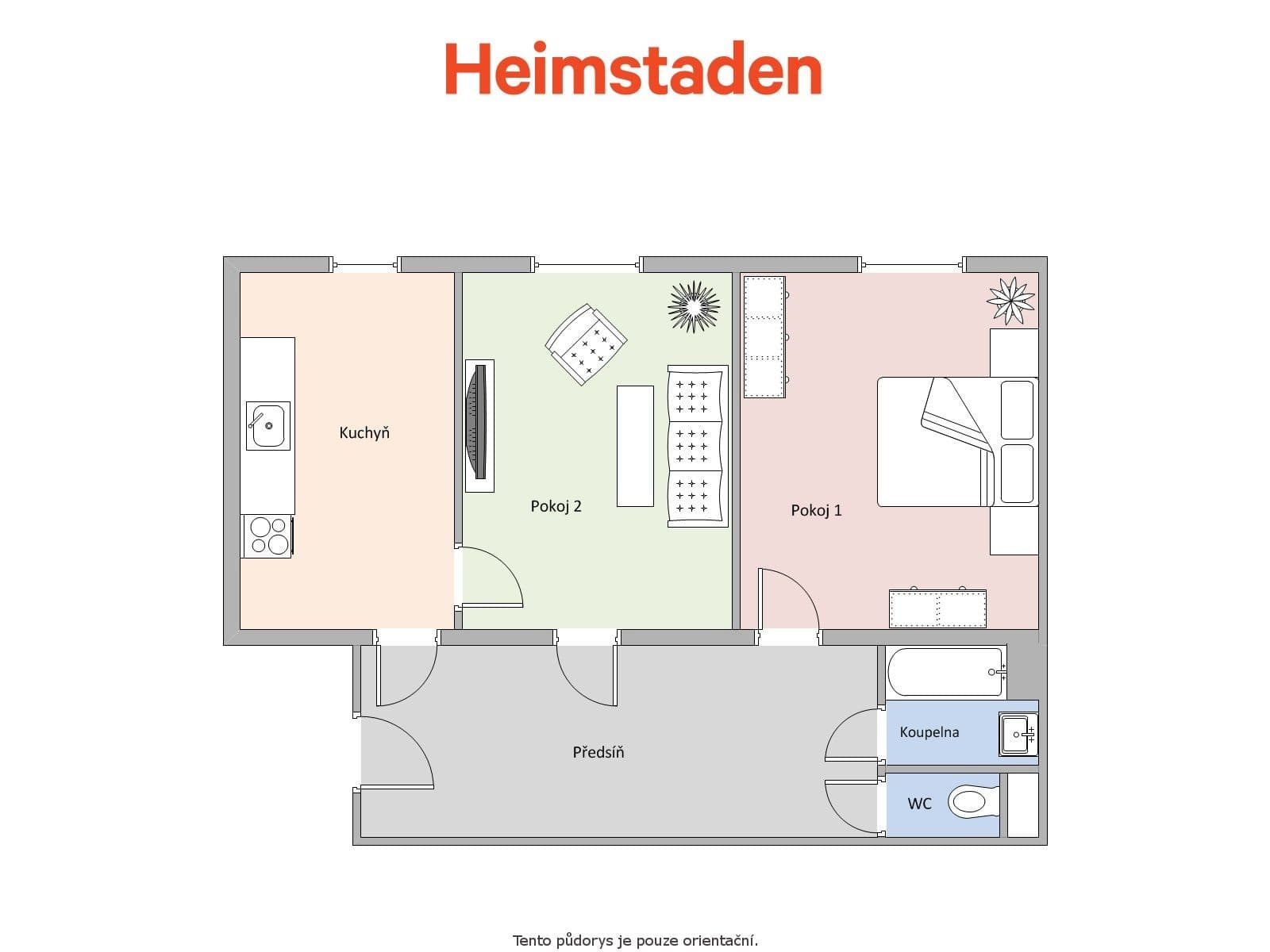 Prenájom bytu 2-izbový 63 m², Dvořákova, Havířov, Moravskoslezský kraj Prenájom bytu 2-izbový 63 m², Dvořákova, Havířov, Moravskoslezský kraj