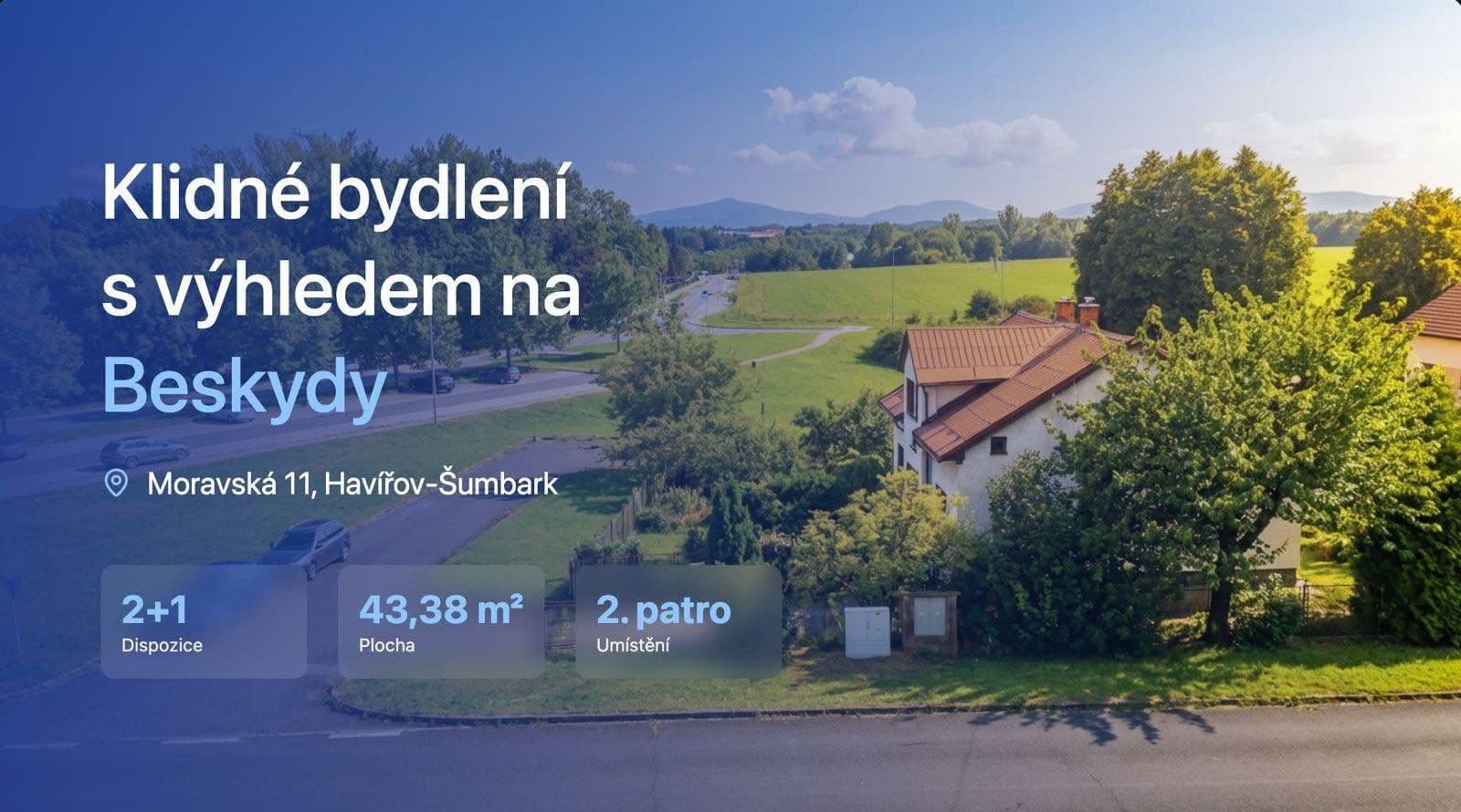 Predaj bytu 2-izbový 43 m², Moravská, Havířov, Moravskoslezský kraj Predaj bytu 2-izbový 43 m², Moravská, Havířov, Moravskoslezský kraj