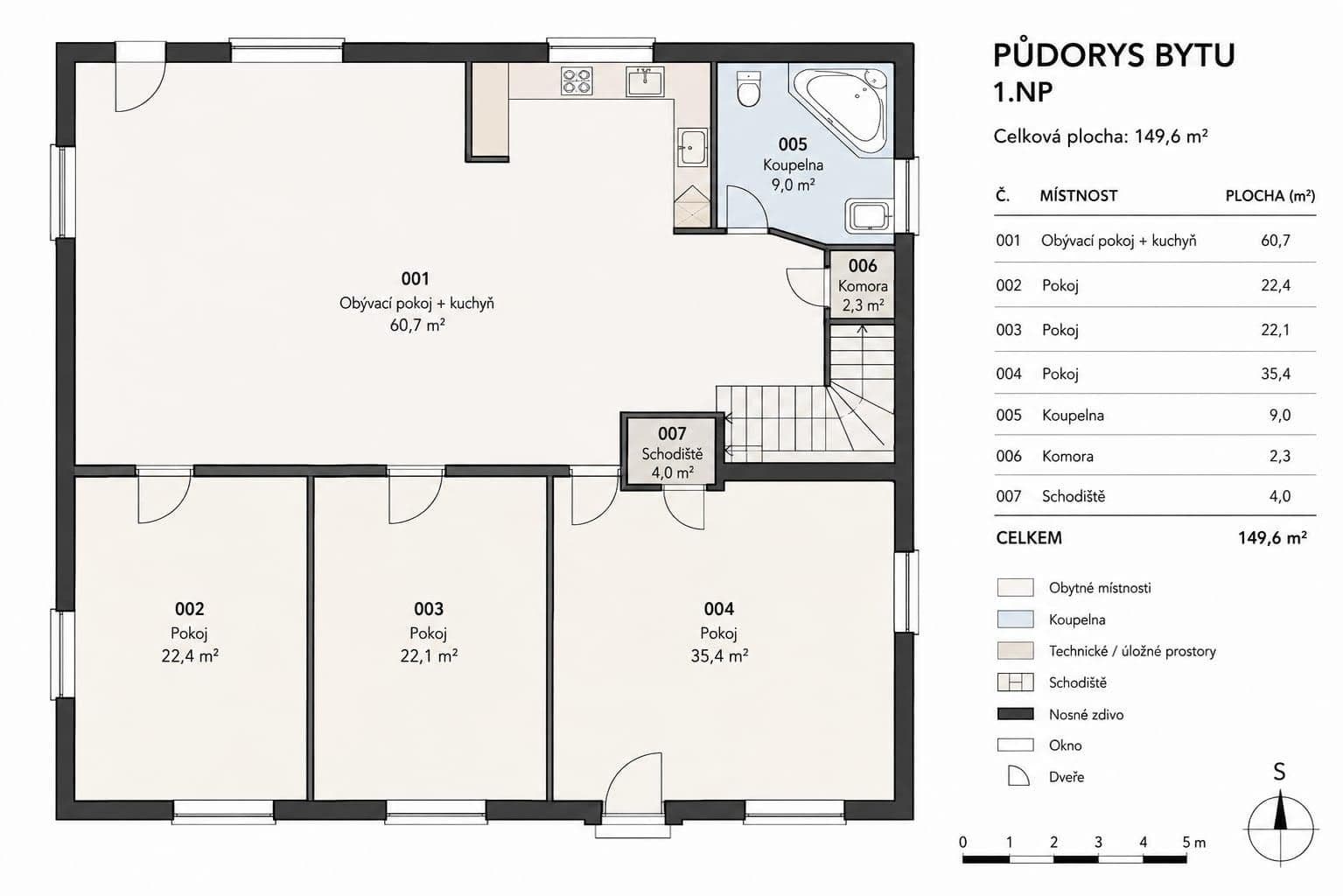 Predaj bytu 4-izbový 150 m², Ohnivcova, Praha, Praha Predaj bytu 4-izbový 150 m², Ohnivcova, Praha, Praha