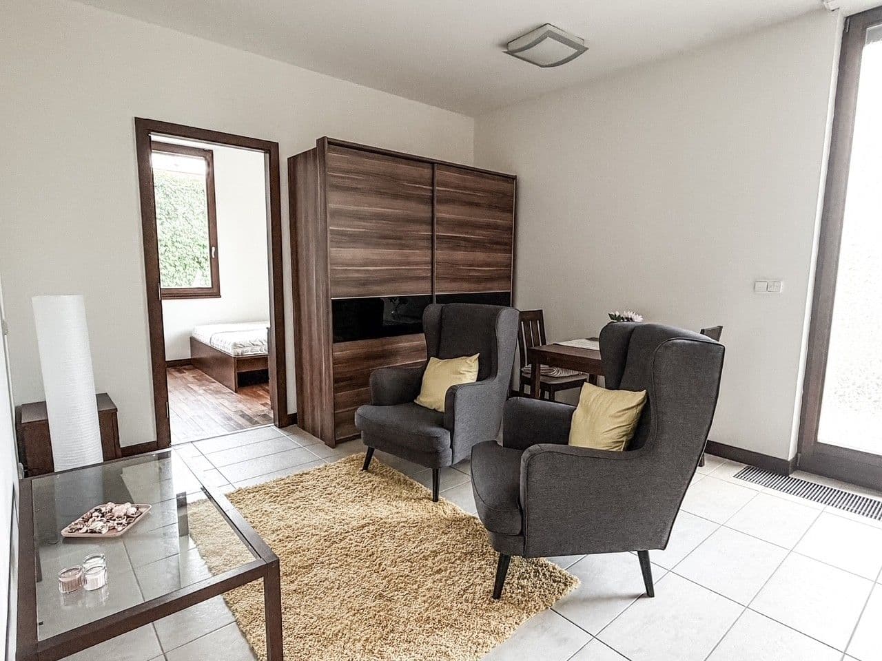 Prenájom bytu 2-izbový 45 m², Americká, Praha, Praha Prenájom bytu 2-izbový 45 m², Americká, Praha, Praha