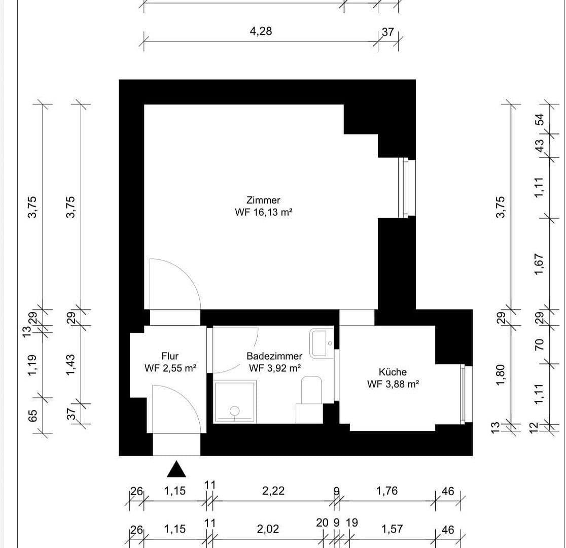 Predaj bytu 1-izbový 27 m², Berlin, Berlín Predaj bytu 1-izbový 27 m², Berlin, Berlín