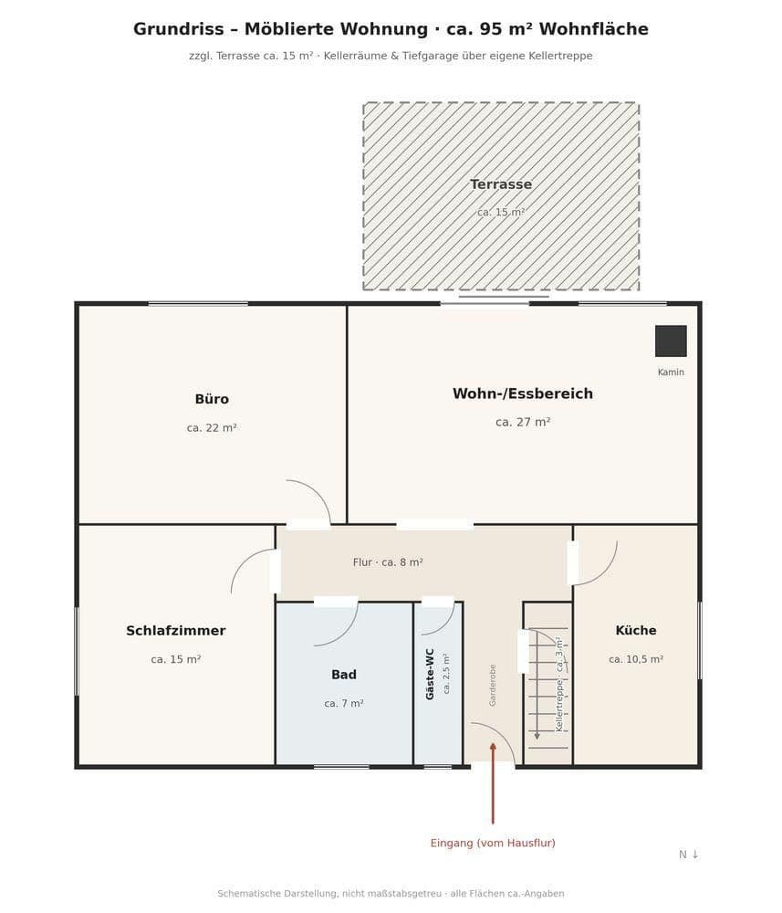 Prenájom bytu 3-izbový 95 m², Berlin Reinickendorf, Berlín Prenájom bytu 3-izbový 95 m², Berlin Reinickendorf, Berlín