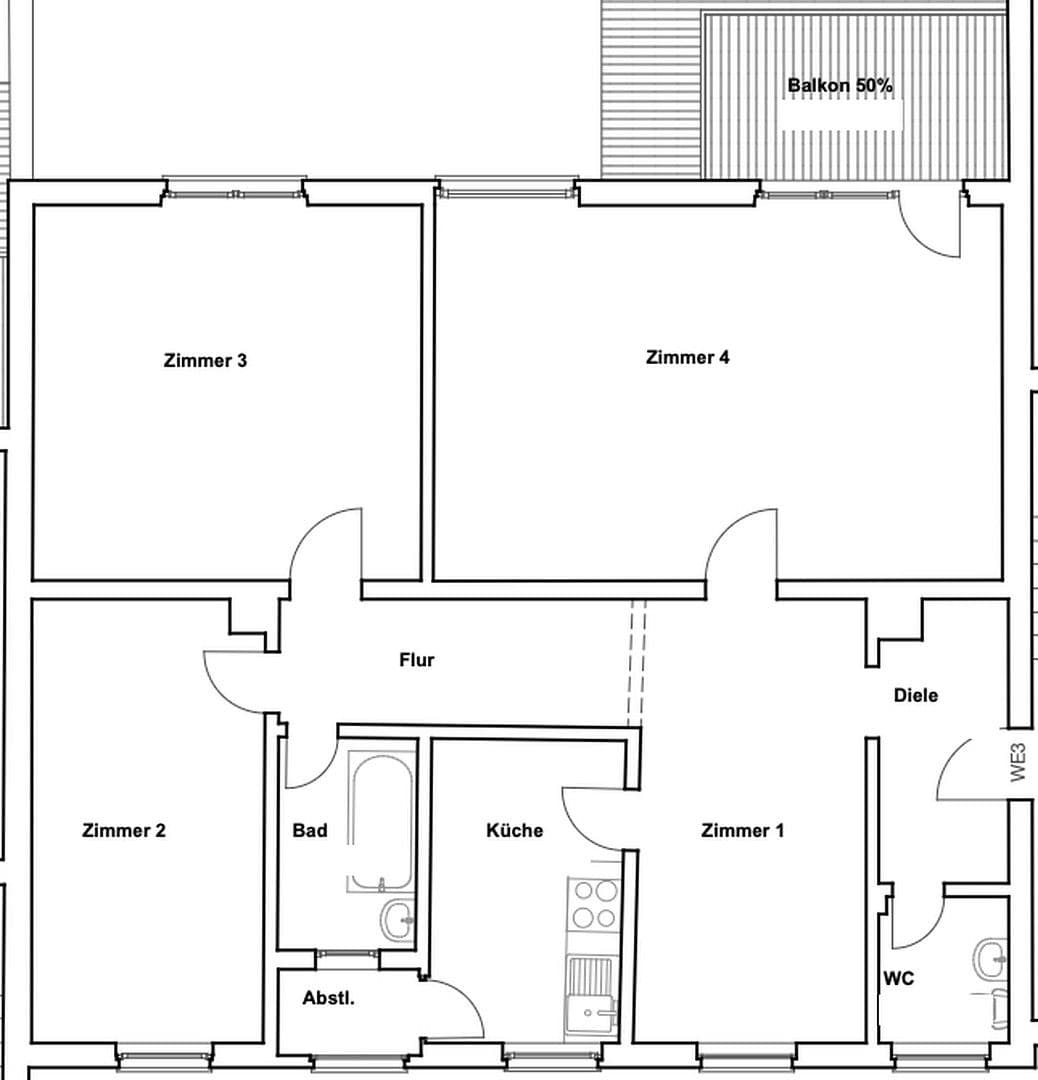 Predaj bytu 4-izbový 95 m², Waiblingen, Bádensko-Wurttembersko Predaj bytu 4-izbový 95 m², Waiblingen, Bádensko-Wurttembersko