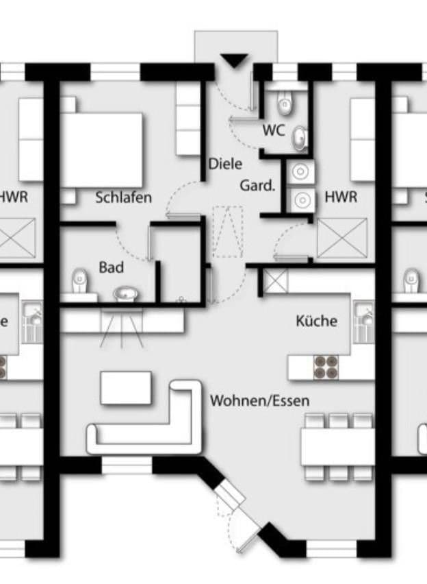 Prenájom bytu 1-izbový 73 m², Langballig, Šlezvicko-Holštajnsko Prenájom bytu 1-izbový 73 m², Langballig, Šlezvicko-Holštajnsko