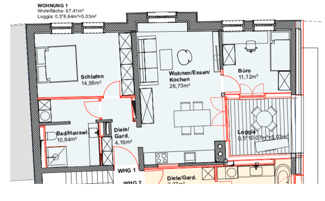 Prenájom bytu 2-izbový 73 m², Fischergasse 3, Eggenfelden, Bavorsko Prenájom bytu 2-izbový 73 m², Fischergasse 3, Eggenfelden, Bavorsko