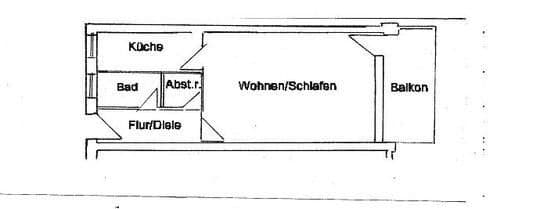 Predaj bytu 1-izbový 47 m², Ostring 11-15, Frankenthal, Porýnie-Falcko Predaj bytu 1-izbový 47 m², Ostring 11-15, Frankenthal, Porýnie-Falcko