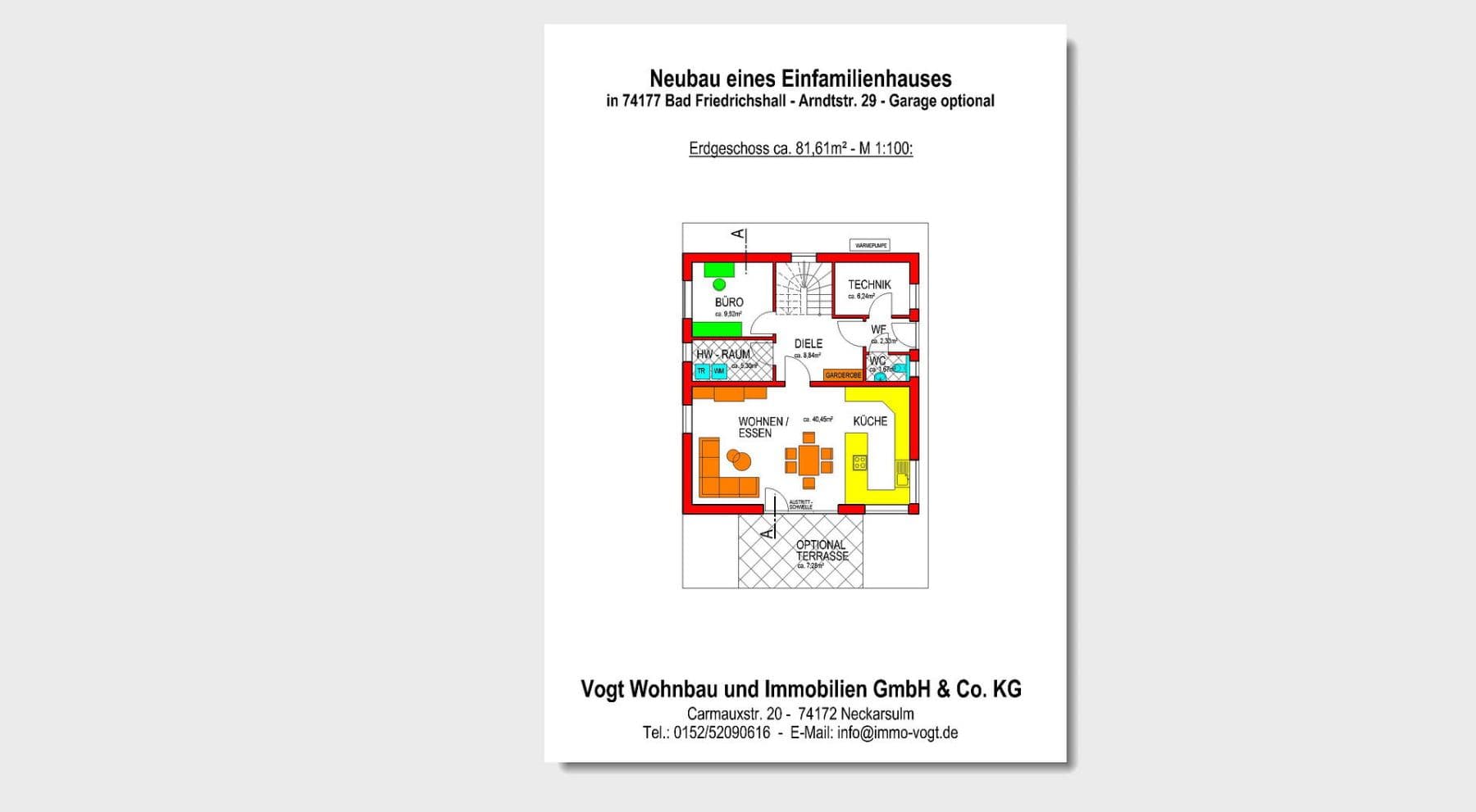 Predaj domu 155 m², pozemok 453 m², Arndtstraße 29, Bad Friedrichshall, Bádensko-Wurttembersko Predaj domu 155 m², pozemok 453 m², Arndtstraße 29, Bad Friedrichshall, Bádensko-Wurttembersko