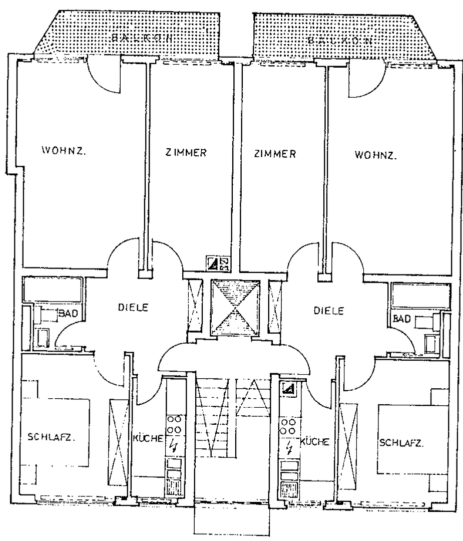 Prenájom bytu 3-izbový 70 m², Bettinastraße 20, Offenbach am Main, Hesensko Prenájom bytu 3-izbový 70 m², Bettinastraße 20, Offenbach am Main, Hesensko