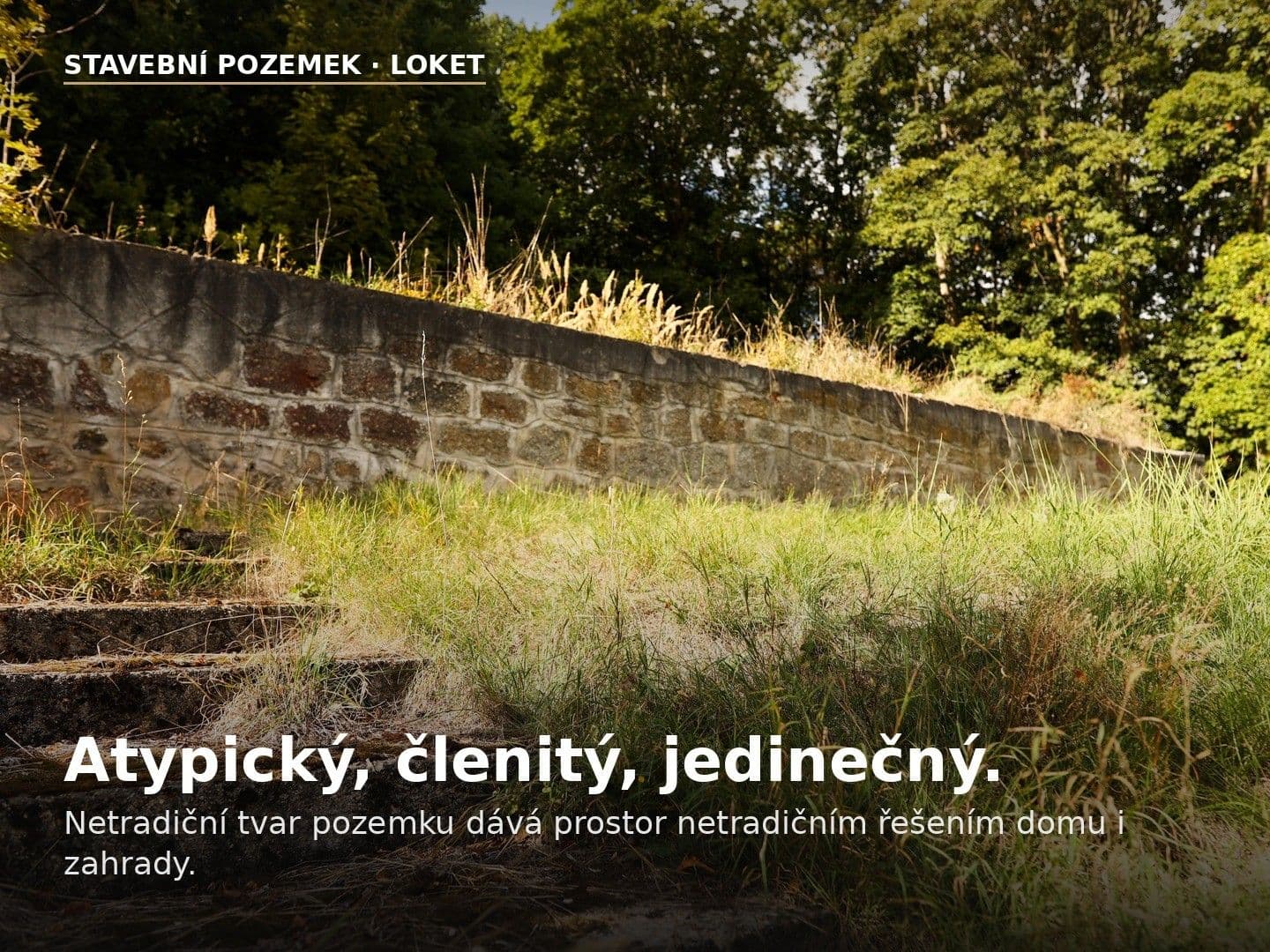 Predaj pozemku 1.138 m², Loket, Karlovarský kraj Predaj pozemku 1.138 m², Loket, Karlovarský kraj