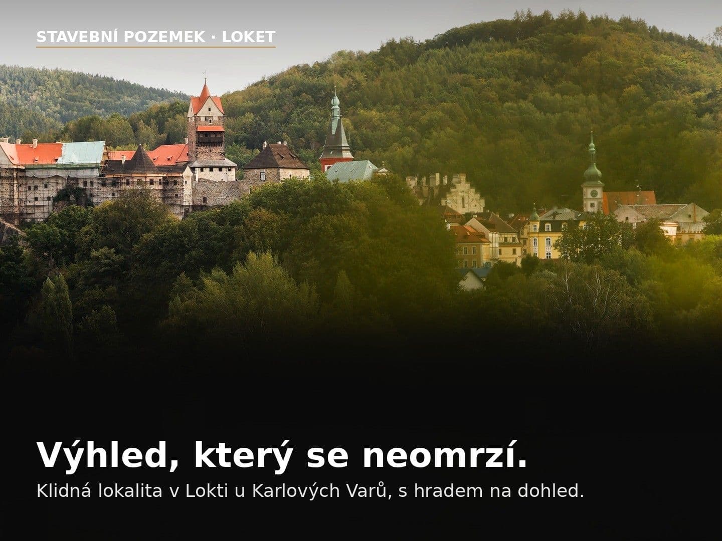 Predaj pozemku 1.138 m², Loket, Karlovarský kraj Predaj pozemku 1.138 m², Loket, Karlovarský kraj
