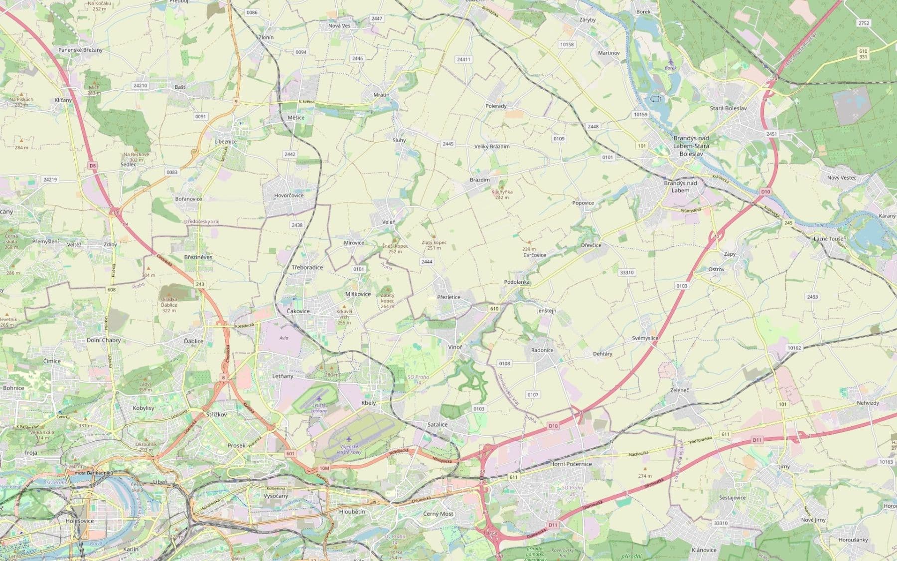 Predaj pozemku 15.583 m², Přezletice, Středočeský kraj Predaj pozemku 15.583 m², Přezletice, Středočeský kraj